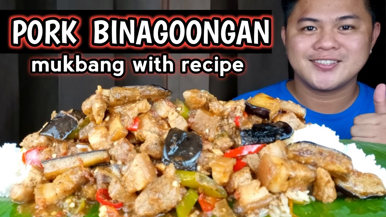 NAGMAMANTIKANG PORK BINAGOONGAN | COOKING & MUKBANG | MUKBANG PHILIPPINES | FILIPINO MUKBANGER