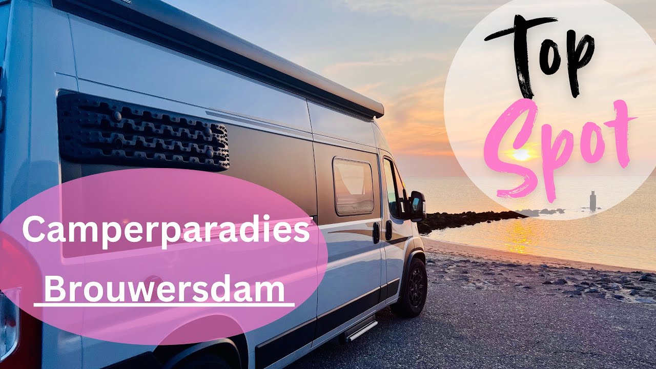 Camping Brouwersdam :Bauernhof direkt am Meer Womo tour mit Knaus Boxlife nach Ouddorp