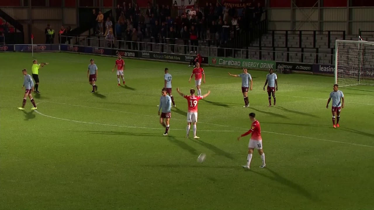 Salford City v Aston Villa U21 highlights - YouTube