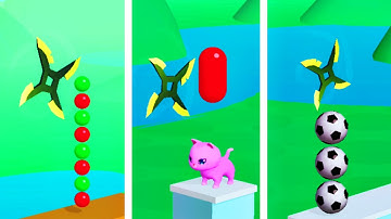 Dont Slice The Cats : Very Satisfying And Relaxing ASMR Slicing Game