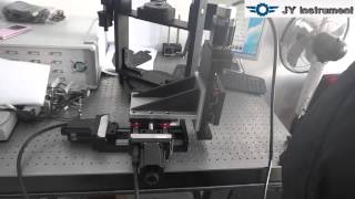 Working video of XYZ linear translation stage/ xyz linear translating stage