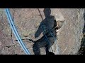 Abseiling with Alpine Up and Multi Chain EVO Climbing Technology