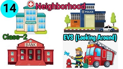 Neighborhood Class 2 Chapter-14 EVS (Looking Around) with question answer @NCERTTHEMIND