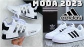 mermelada sin cable sextante ADIDAS Zapatillas Blancas y Negras - Adidas Mujer 2019 -2020 - YouTube