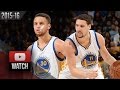 Stephen Curry & Klay Thompson Full Highlights vs Clippers (2016.03.23) - SPLASH BROS!