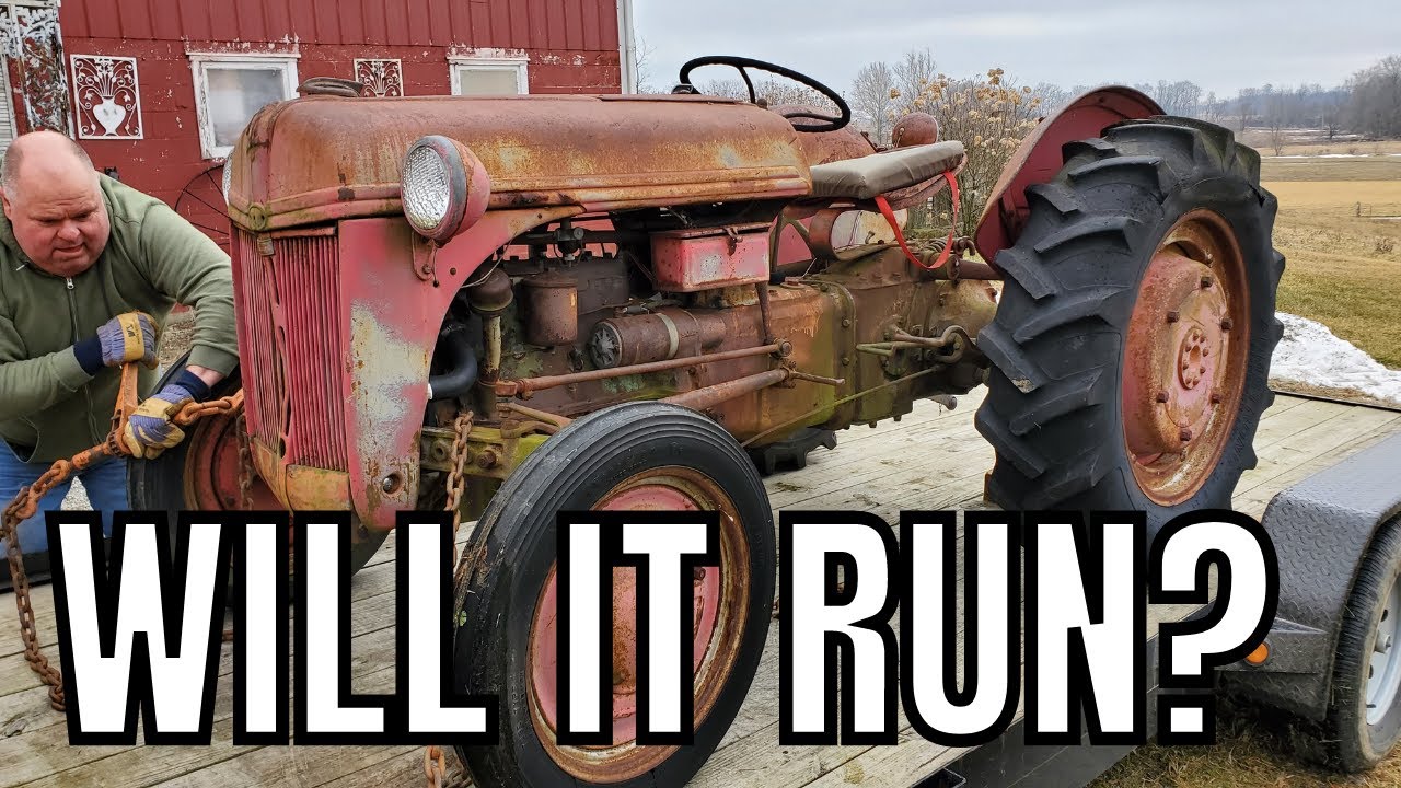 А ОН ЗАВЕДЕТ? | Я купил трактор Ford 2n