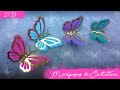 DIY Mariposas de cartulina  @Kath Reyes