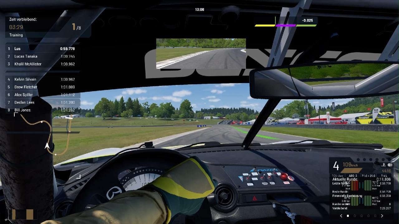 Project Motor Racing Erstes Mit TGT2 mit Evo 32 Lenkrad 😊