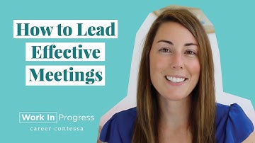 3 Simple Ways to Make Your Meetings More Productive (3 Easy Tips For How to Lead Effective Meetings)