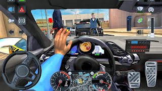 New Taxi Sim 2026: Extreme Traffic Rush Ferrari Taxi Driver 3D - Car Game Android Gameplay screenshot 4