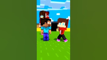 JJ and Mikey Dodges Herobrine Punch but Mikey Become Monster💀 #shorts MAIZEN Minecraft Animation