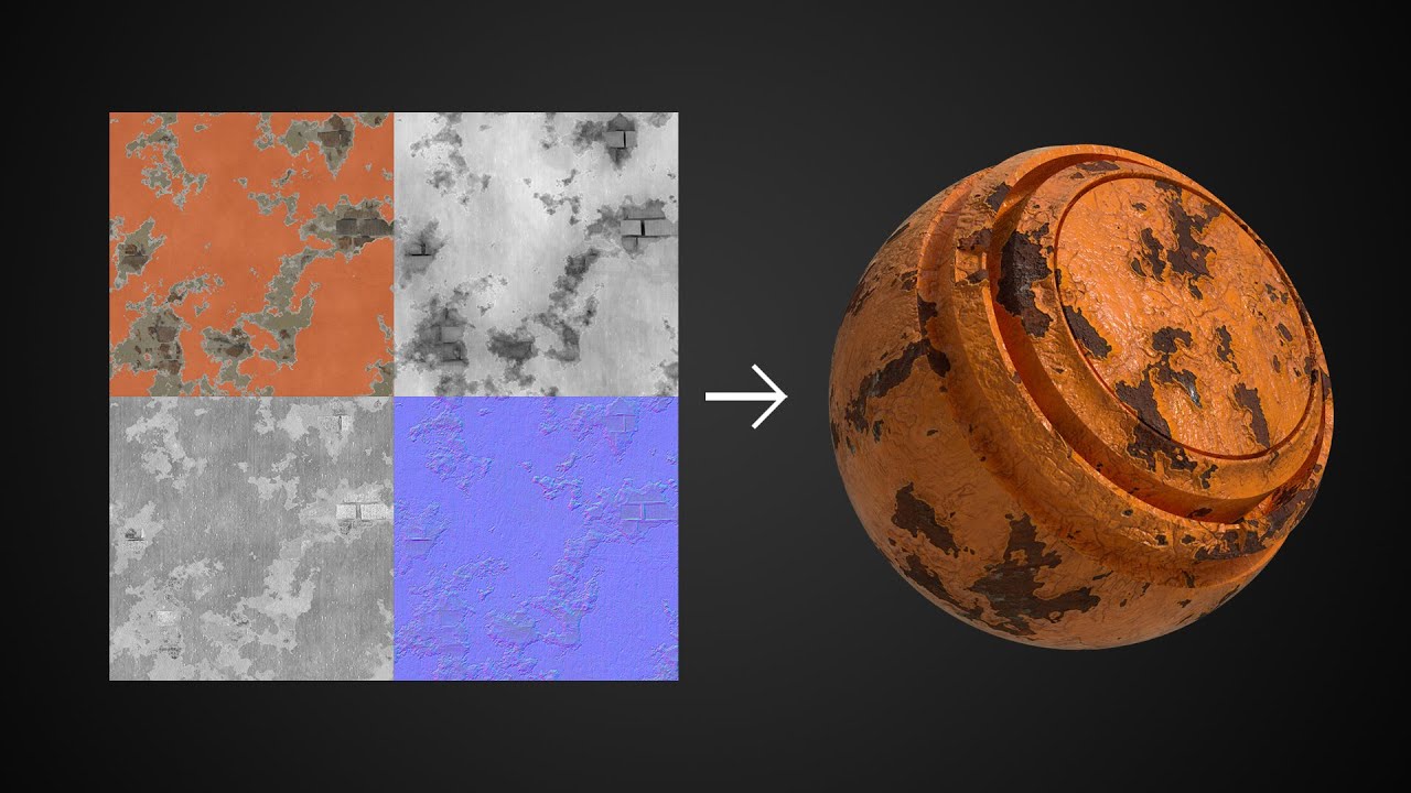 How to Create A Substance Painter Material with Texture Bitmaps ...