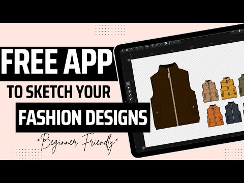 FREE App To Sketch Your Clothing Designs *MOBILE FRIENDLY* | Design A Clothing Line