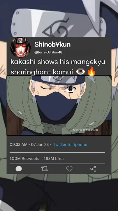 Kakashi's Kamui - MS  #kakashi