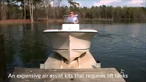 Glide-N-Ride video - Boat Lift - Jet dock - Drive on floating dock Easy to use