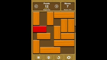 Unblock Me Solutions for original free level #12