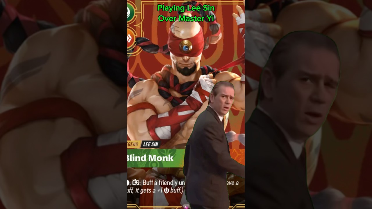 Стоит ли играть за Ли Сина вместо Мастера Йи? | Riftbound League of Legends TCG Origins