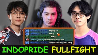 FULL OF INDOPRIDE MATCH - Inyourdream Gyro ft Dreamocel Varizh Jackky vs Mikoto Puck ft Hyde Dota 2