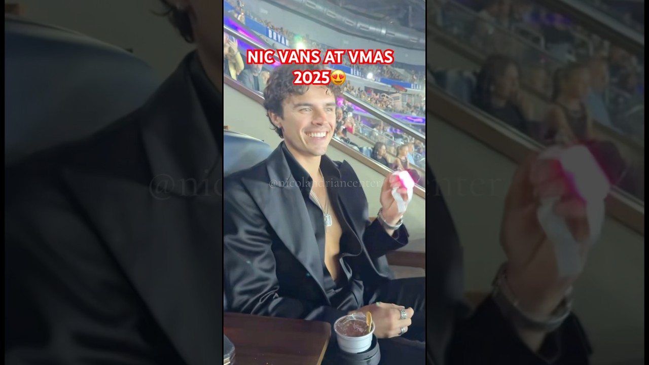 Nic Vans At The VMAS 2025 😍 