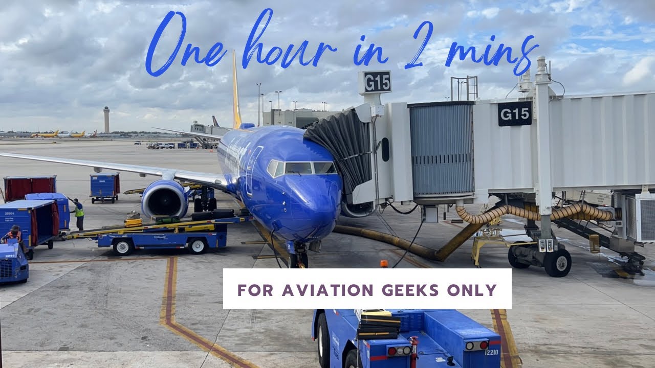 Taxi In, Taxi Out. Prep between flights. 1 Hour in 2 Mins aviation 