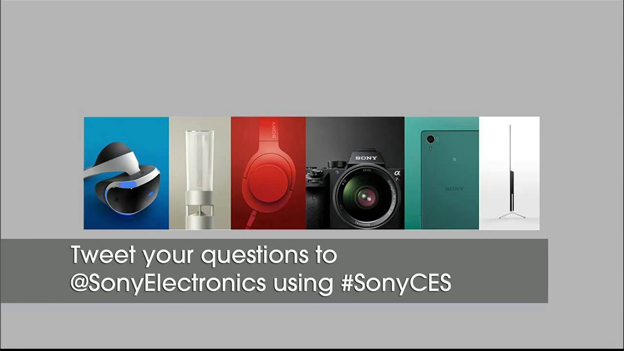 SONY CES 2016 Press Conference