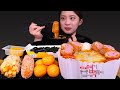 🥵Spicy tteokbokki😋따끈따끈한 신메뉴 엽떡 로제떡볶이 두둥등장!!😍 [Spicy cream tteokbokki, Hot dog, Cheese ball] Mukbang