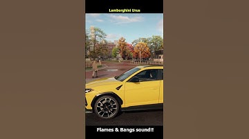Lamborghini Urus | Flames & Bangs sound!! | NFS Unbound | #Shorts