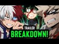 THIS IS INSANE! NEW My Hero Academia MOVIE 3 TRAILER BREAKDOWN! - MHA WORLD HEROES MISSION