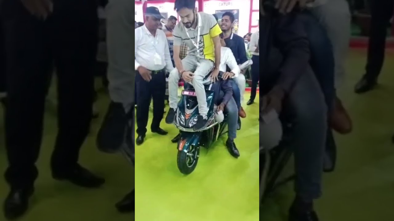 Quality Test Nk E Bike EV Exibition Greater Noida