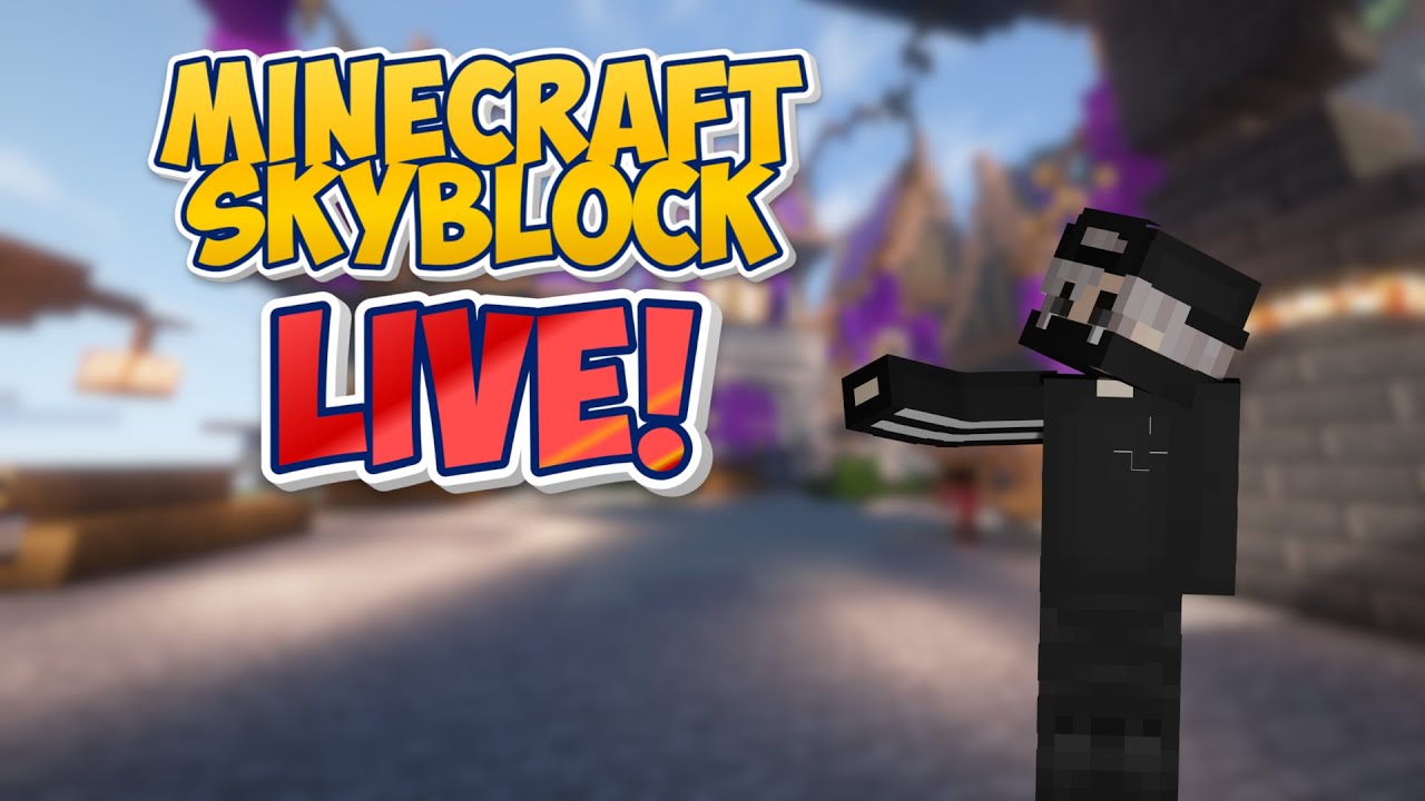 Minecraft SkyBlock - testowy stream - YouTube