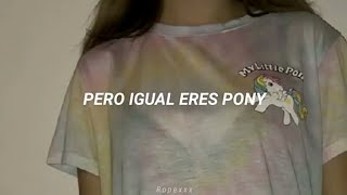 Video thumbnail of "Pony Salvaje (Letra)"