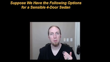 Multi-Criteria Decision Analysis, Part 3: Example Problem