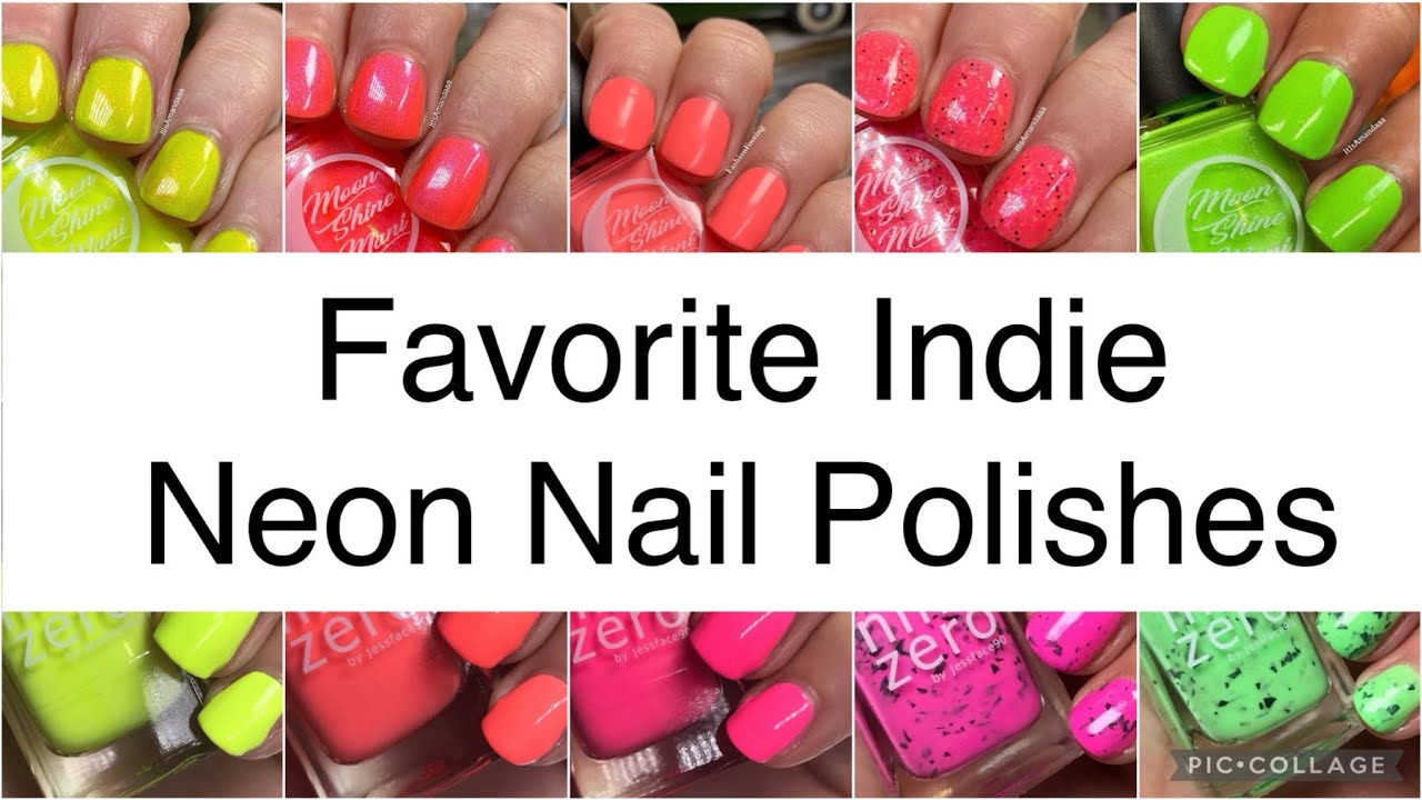 Favorite Neon Polishes Part 2: Indie Polishes | Amanda Alexander