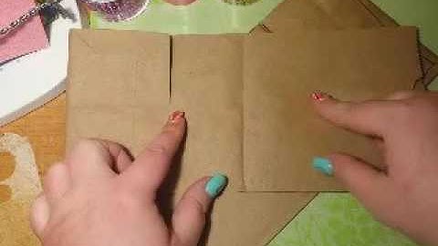 MY FIRST PAPER BAG FLIP BOOK!