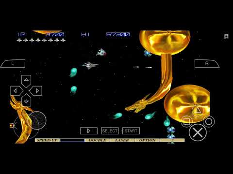 Gradius IV Gradius Collection Psp Ppspp Let S Play I Partie I Sur Un Téléphone Portable 