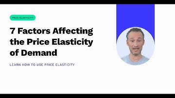 Unraveling the Factors Determining the Price Elasticity of Demand | SYMSON