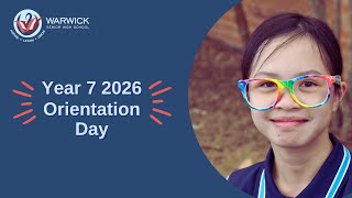 2025 Orientation Day - Year 7s 2026
