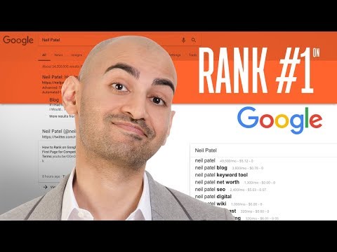 Rank #1 on Google Using 7 Free SEO Tools | Neil Patel