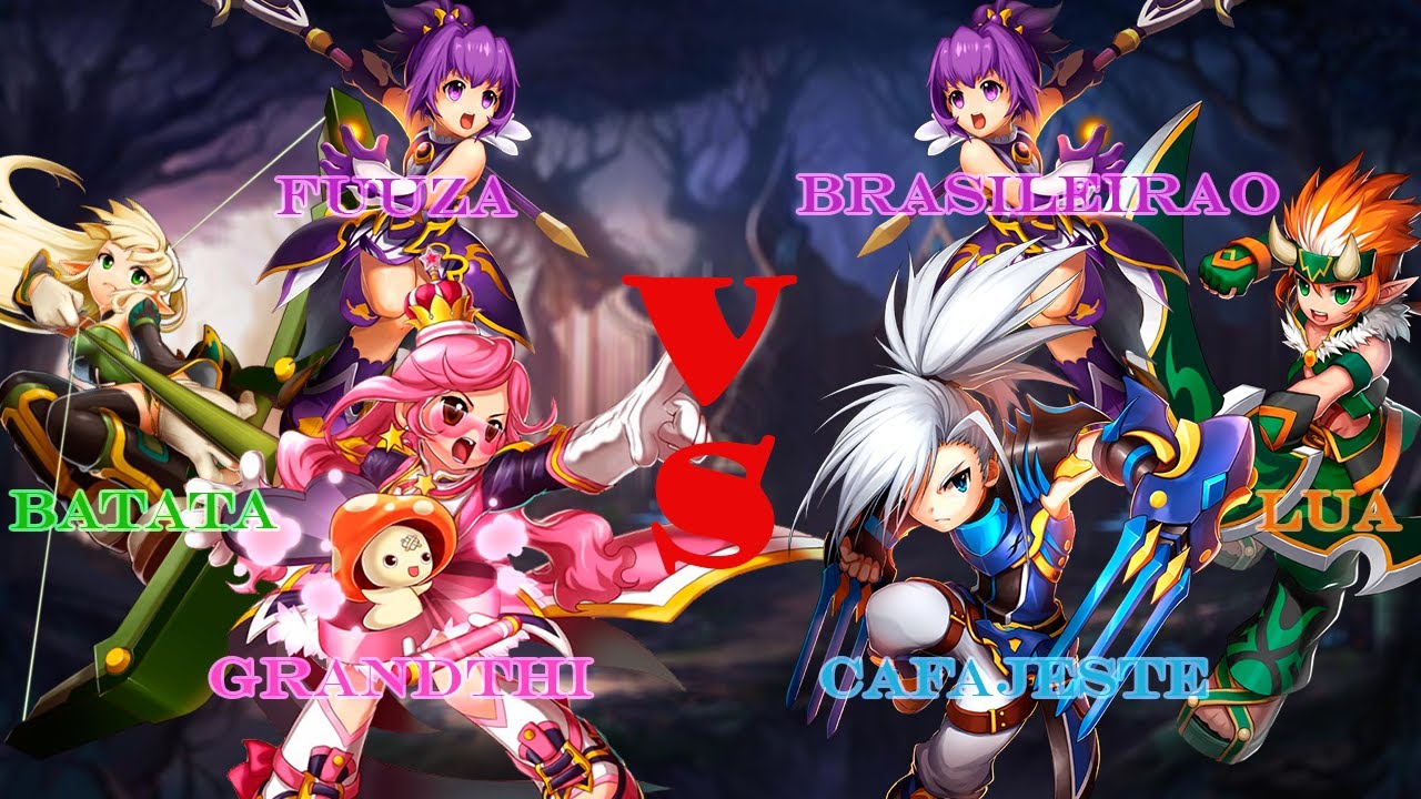 「x2 Old」grandthi, Batata, fuuza vs Cafajeste, lua, sol -「x3 Old ForFun」