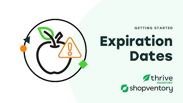 Getting Started: Expiration Dates | Thrive Inventory by Shopventory