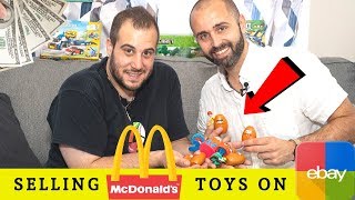 HOW TO MAKE MONEY SELLING MCDONALDS TOYS ON EBAY