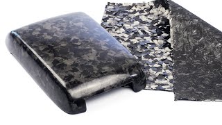 ForgeTEX® Forged Carbon Fiber Skinning/Wrapping Car Center Console - No Vacuum Bagging Required