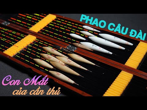 CẤU TẠO CƠ BẢN CỦA MỘT CÂY PHAO CÂU ĐÀI (PHẦN 1) | VIETNAM FISHING