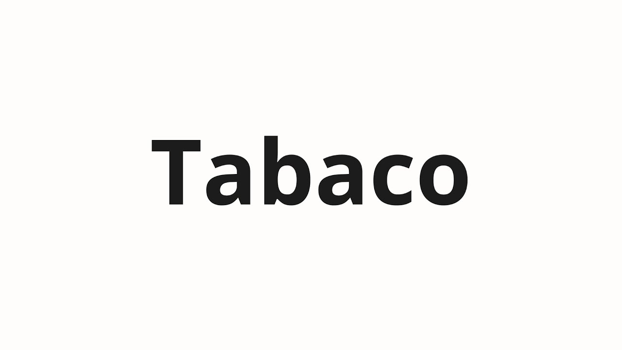 tobacco anagram How to pronounce Tabaco Hand wash only recommended Materials Cotinine Stock Illustrations – 11
