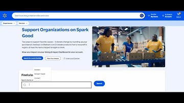 Walmart.com Spark Good Donation Instruction Video