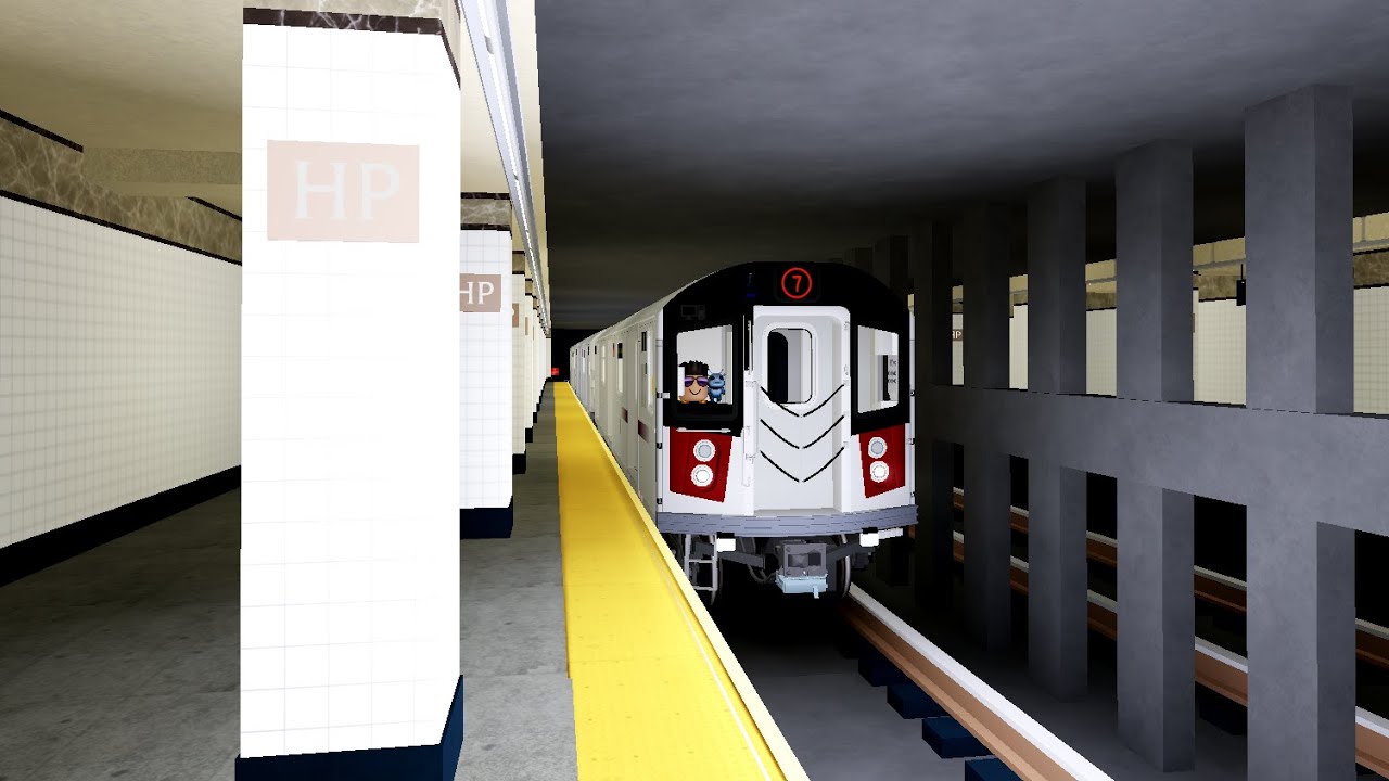 IRT: Flushing Line | ⑦ Train Action @ Hunters Point Ave | Roblox