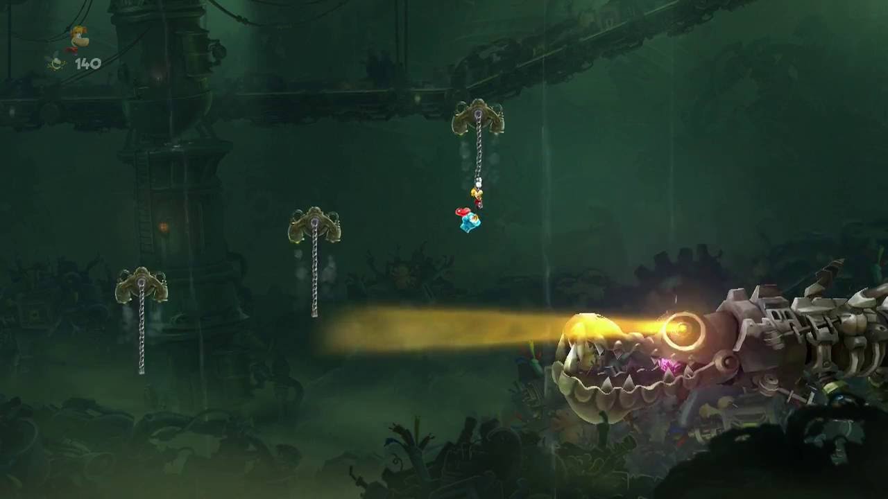 Rayman Legends Mechanical Dragon YouTube