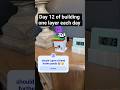 day 12 of building one layer each day #robloxmemes #memes #minecraft #lego #legominecraft #subscribe