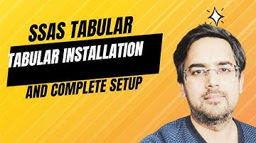 SSAS Tabular installation and complete setup - 01