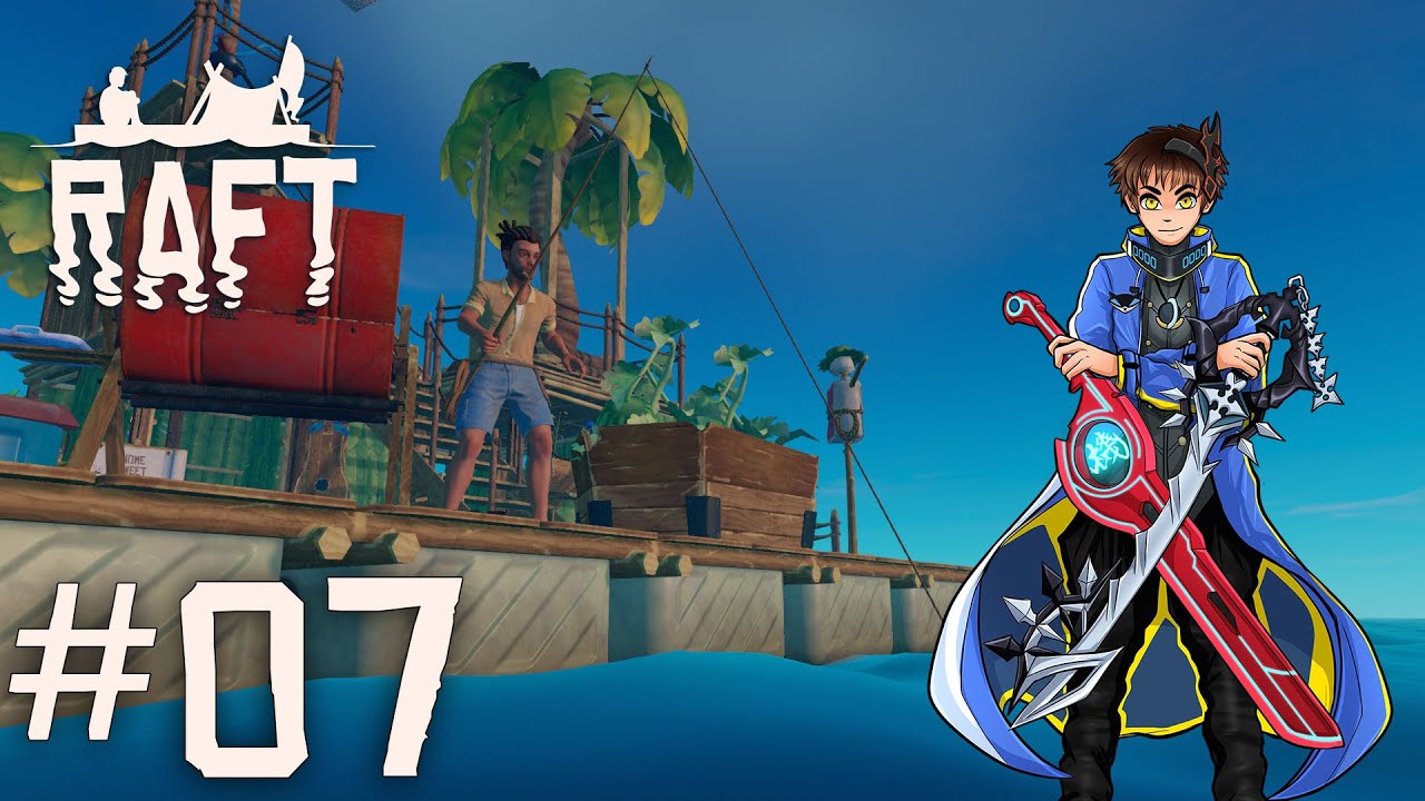 Raft Multiplayer World Playthrough with Chaos, Lauren & Shroom part 7 ...